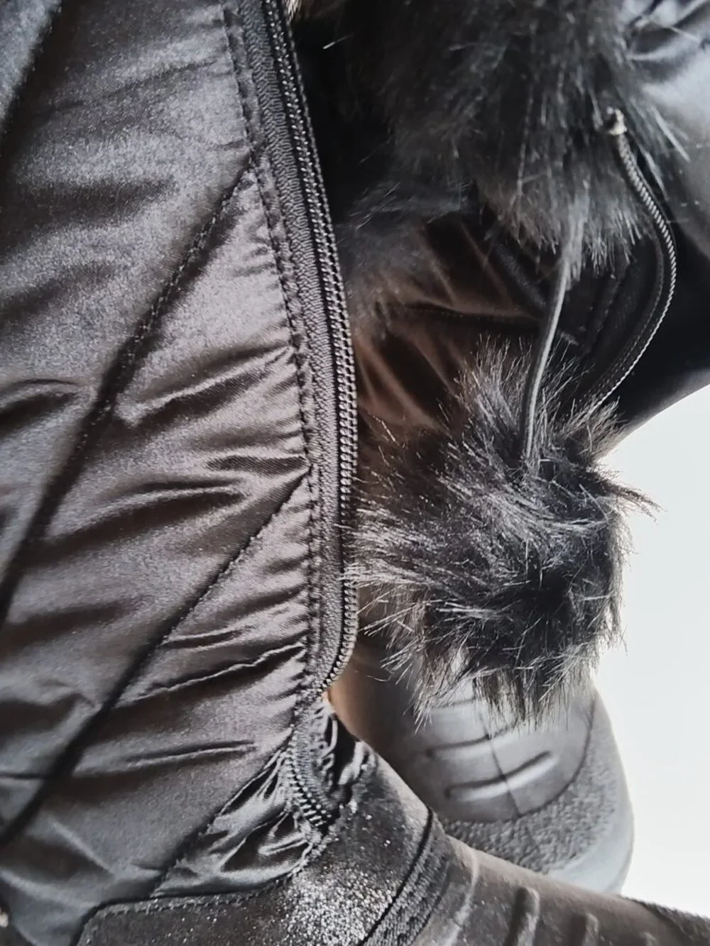 Gray Wolf Women's Winter Boots UK 4 | US 6 Fur Black - Picture 5 of 15
